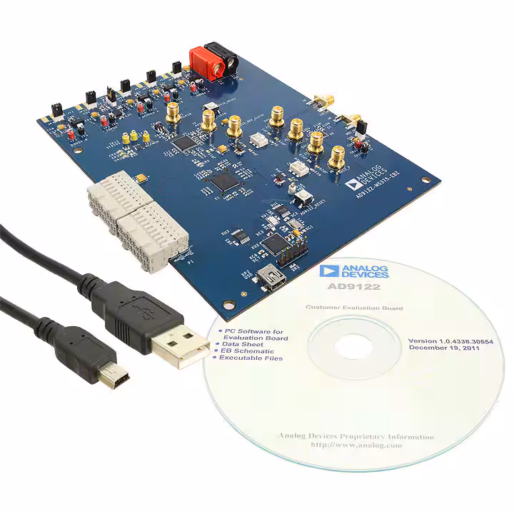 AD9122-M5375-EBZ Analog Devices Inc.  Cartes d'évaluation - Convertisseurs numériques-analogiques (DAC)